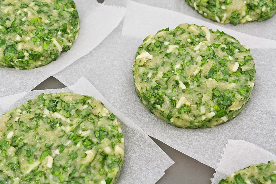 e-cocinablog: hamburguesas de pollo y espinacas