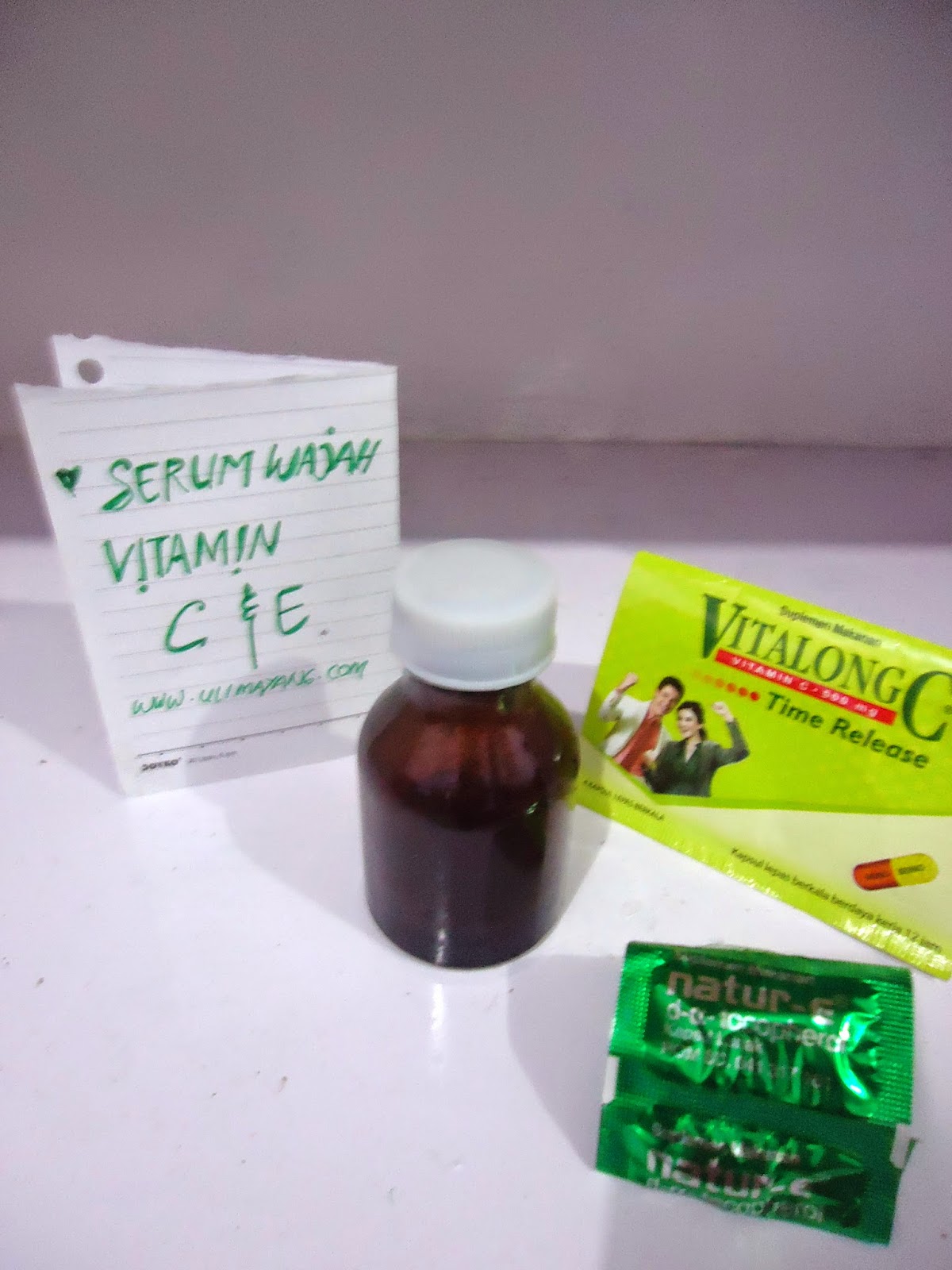 Uli Mayang Diy Buat Serum Wajah Vitamin C Dan E Sendiri Home Made Serum Vitamin C And E