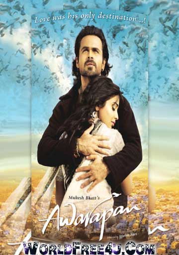 Poster Of Bollywood Movie Awarapan (2007) 300MB Compressed Small Size Pc Movie Free Download worldfree4u.com