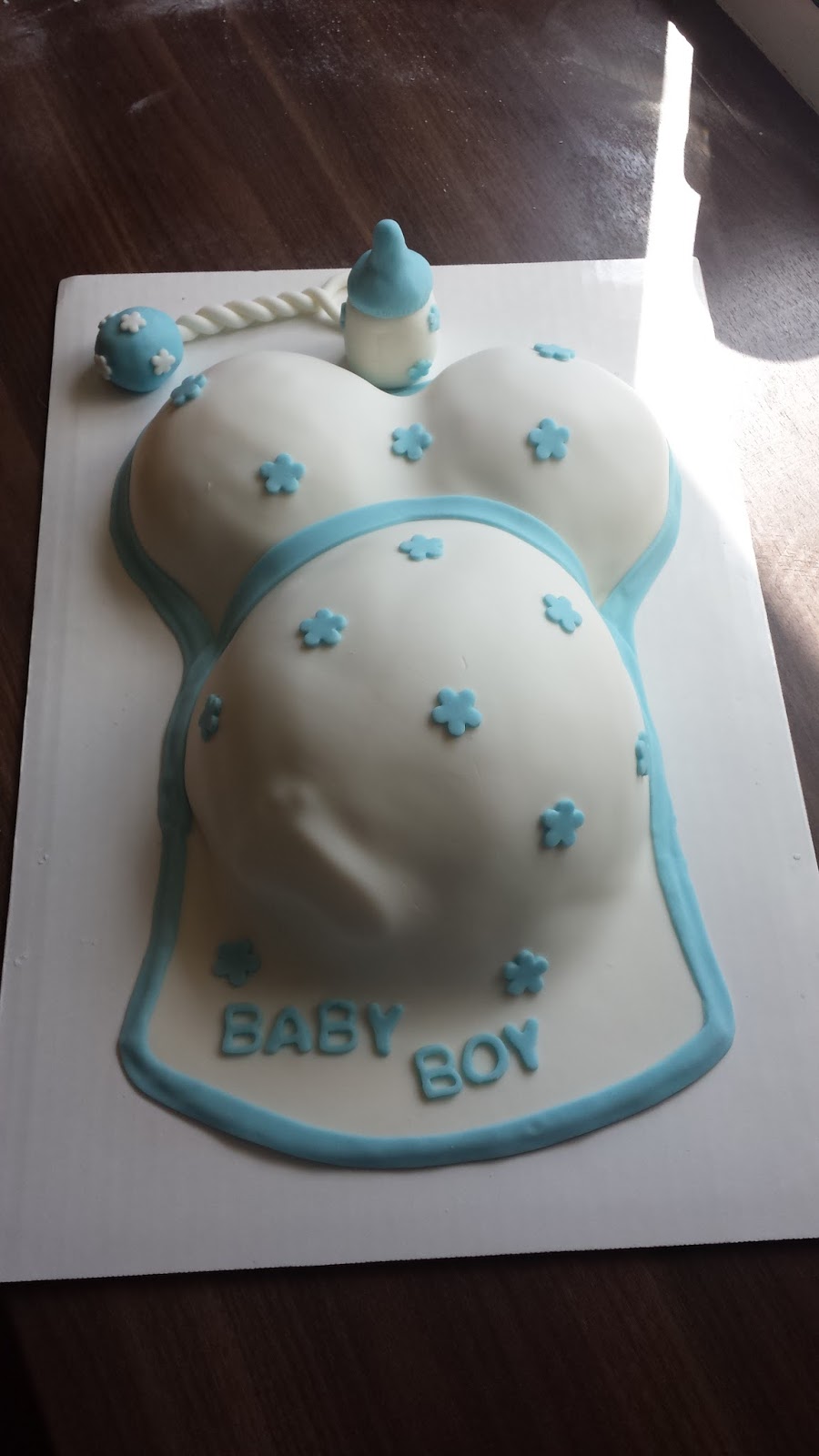 Babyshower Kake Under Produksjon