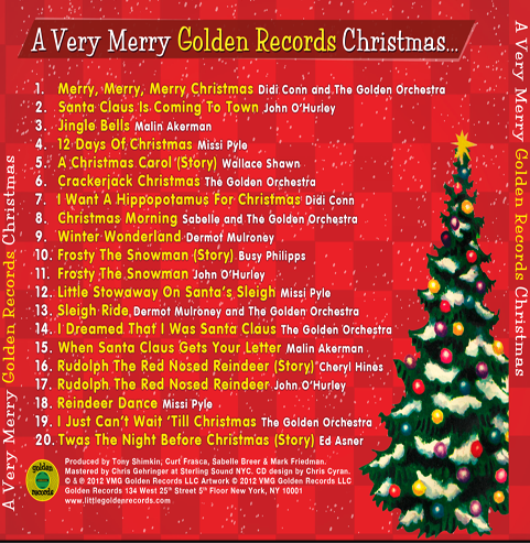 Very Merry Golden Records CD