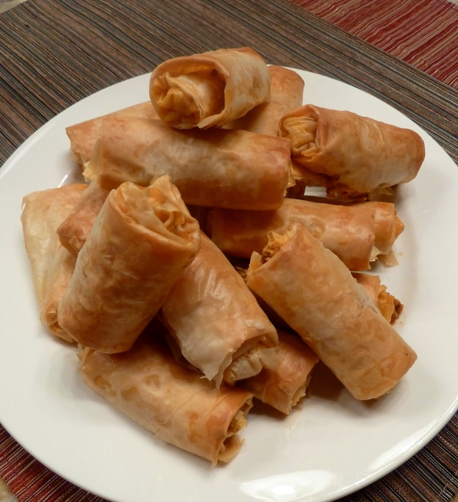 Cracked Pepper Goat Cheese and Chorizo Rolls