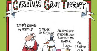The Character Therapist: Weekend Funnies: Christmas Group Therapy