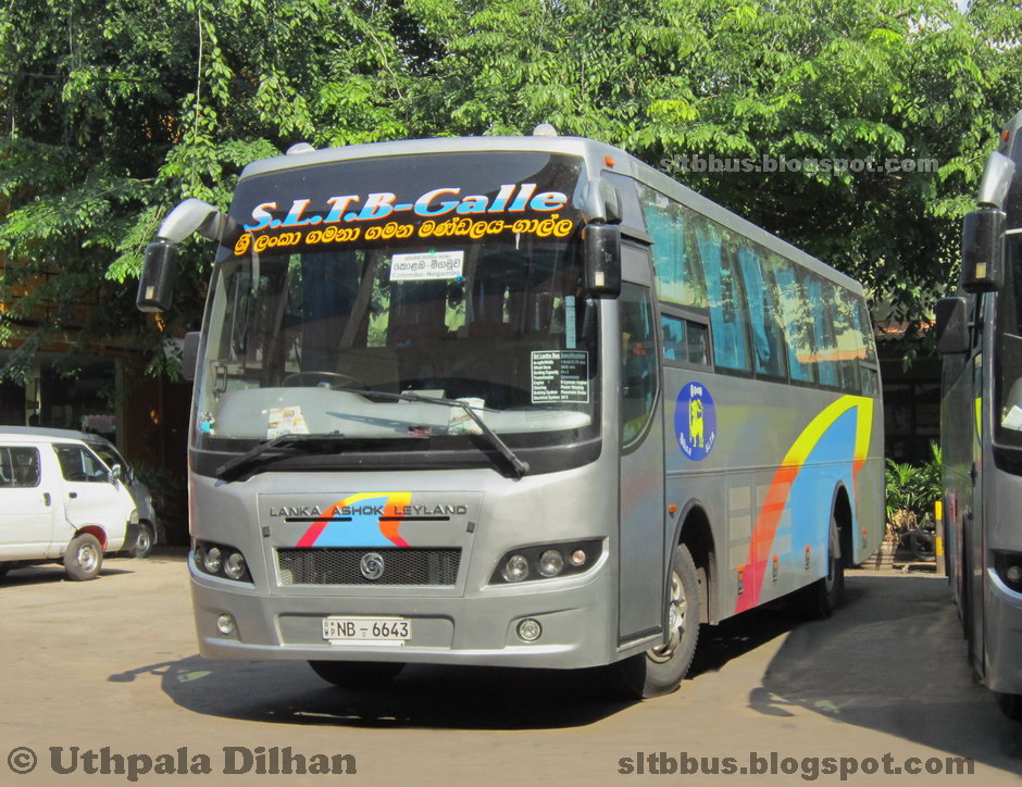 SLTB buses ශ්‍රී ලංගම බස් Ashok Leyland Viking AC luxury bus from
