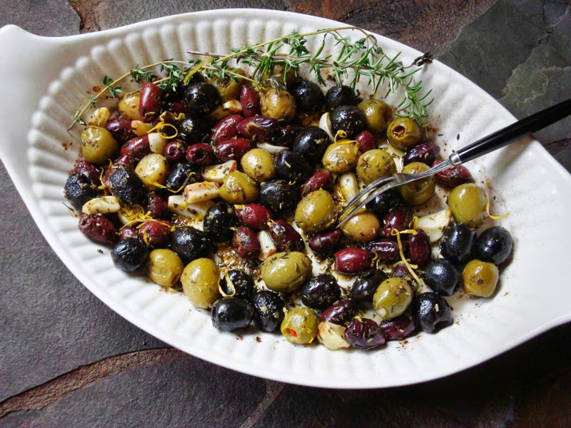 HERB ROASTED OLIVES Carb Wars Cookbooks