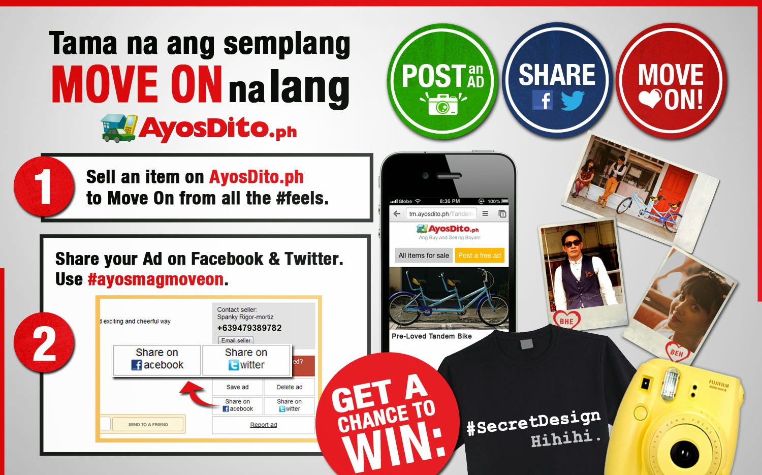 Promo Alert Win cool stuff by selling your preloved items!