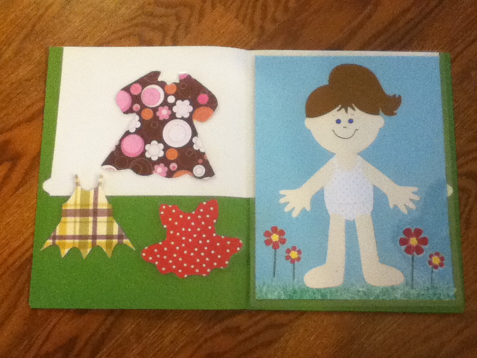 The Creative Vault Personalized Paper Doll Quiet Books