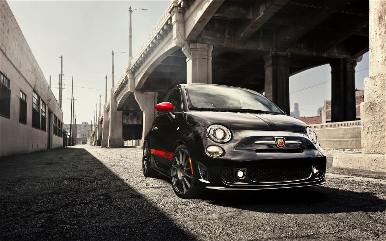 The 2012 Fiat 500 Abarth may be small smaller than even a Mini Cooper