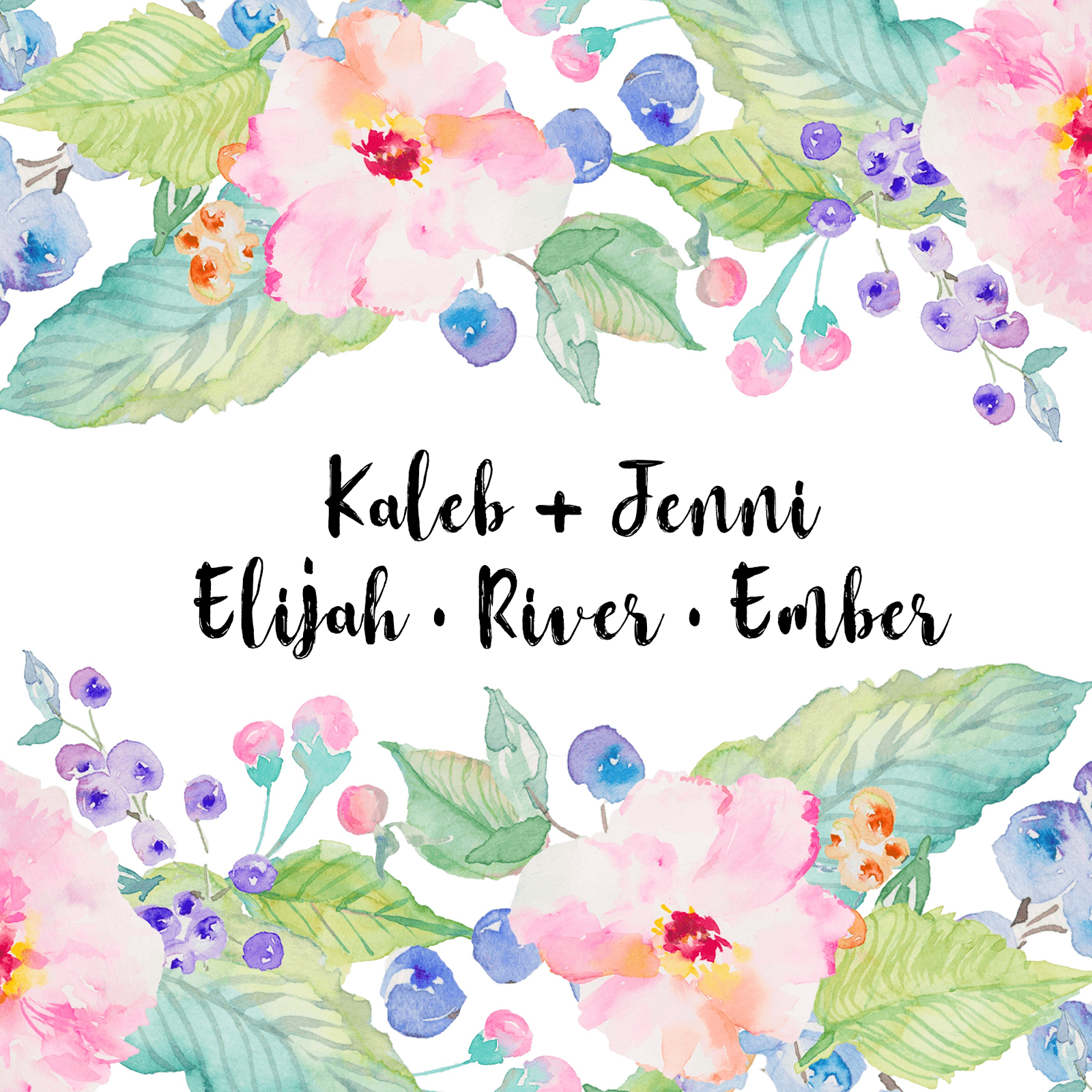 Kaleb + Jenni + Elijah + River