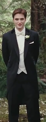 EDWARD WAITING ON BELLA AT THE ALTER
