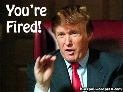 get fired.