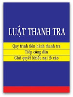 Luật Thanh tra và các văn bản hướng dẫn mới nhất luat thanh tra