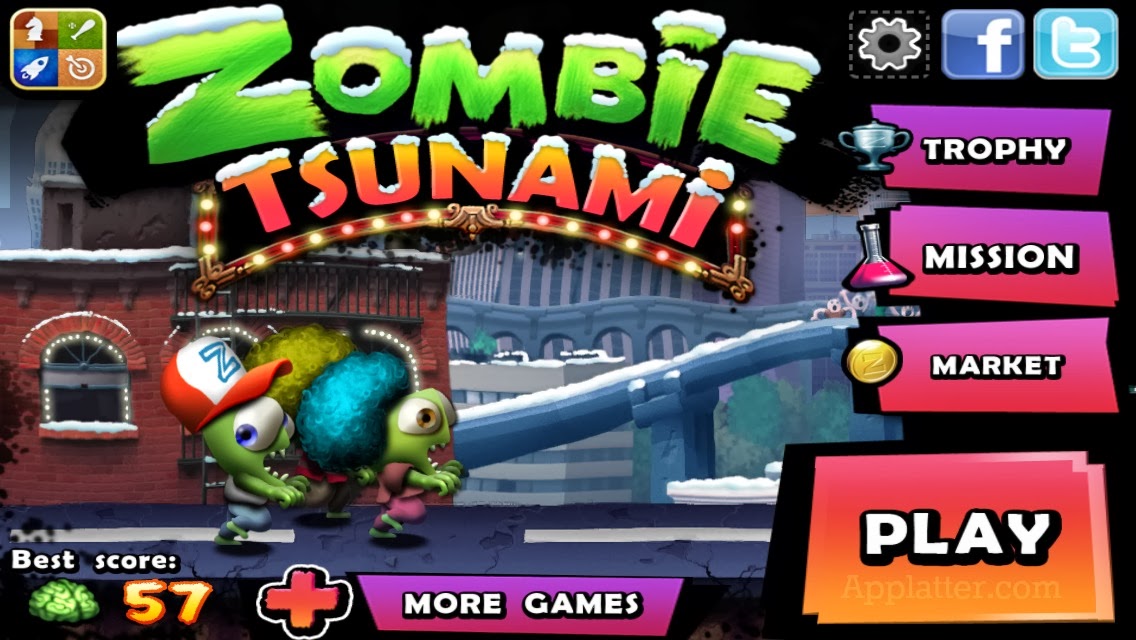 zombie tsunami free play download free