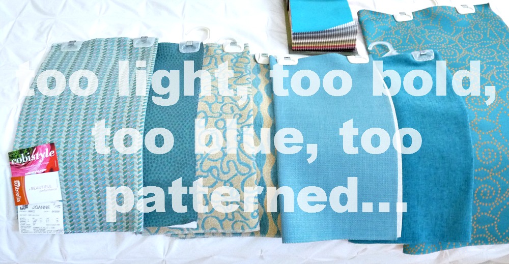 Choosing aqua upholstery fabric Choosing aqua upholstery fabric