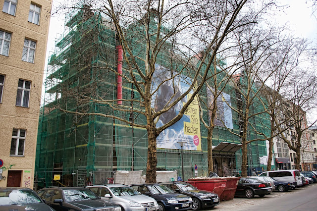 Baustelle Hotel Stadtbad Oderberger, Oderberger Straße 57-59, 10435 Berlin, 23.03.2014