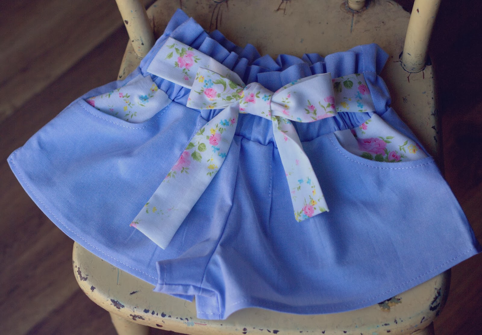 PiePie Designs DIY Baby Shorts My Little Plumcake Spring Line Shorts