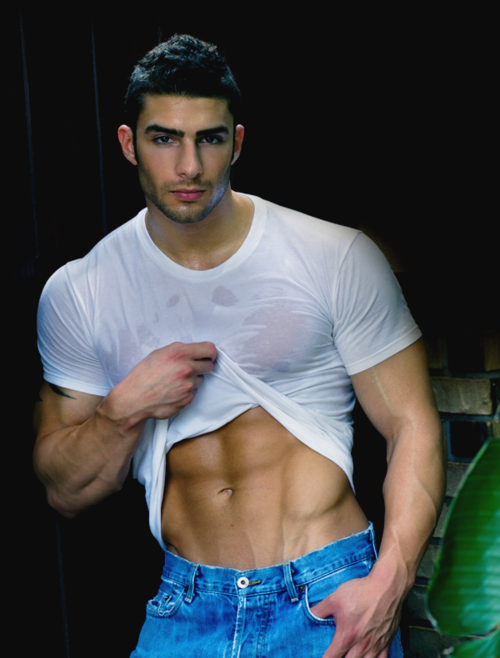 Adam Ayash is a American male model of Lebanese descent.