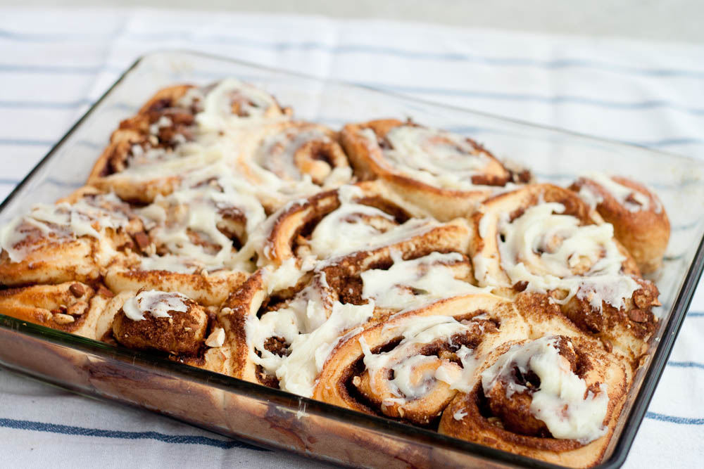 Buttered Up Cinnamon Rolls with Cream Cheese Glaze