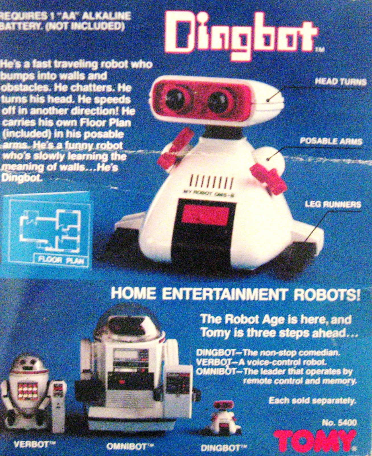 tomy dingbot
