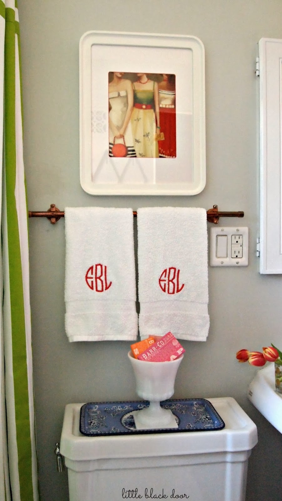 little black door a look at the loo bathroom reveal