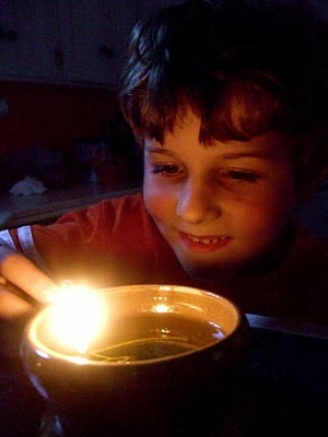 Make an Olive Oil Lamp
