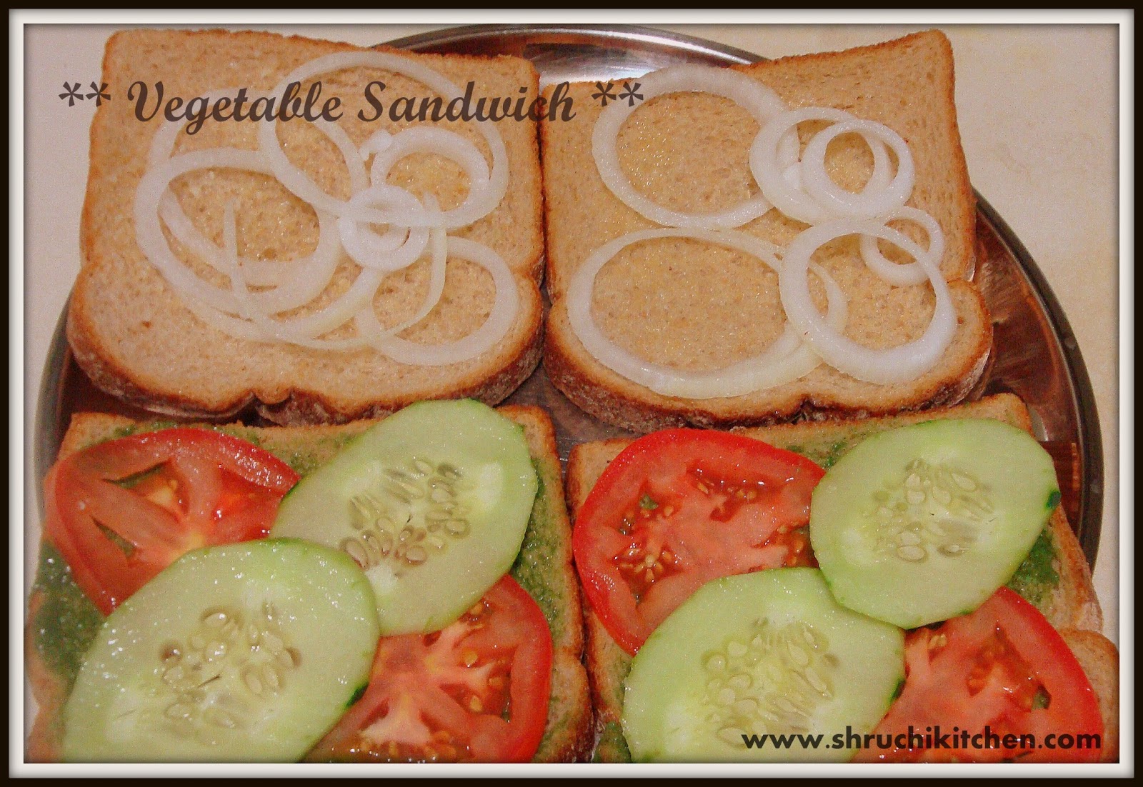 Where's the FOOOD!!!!: Vegetable Sandwich