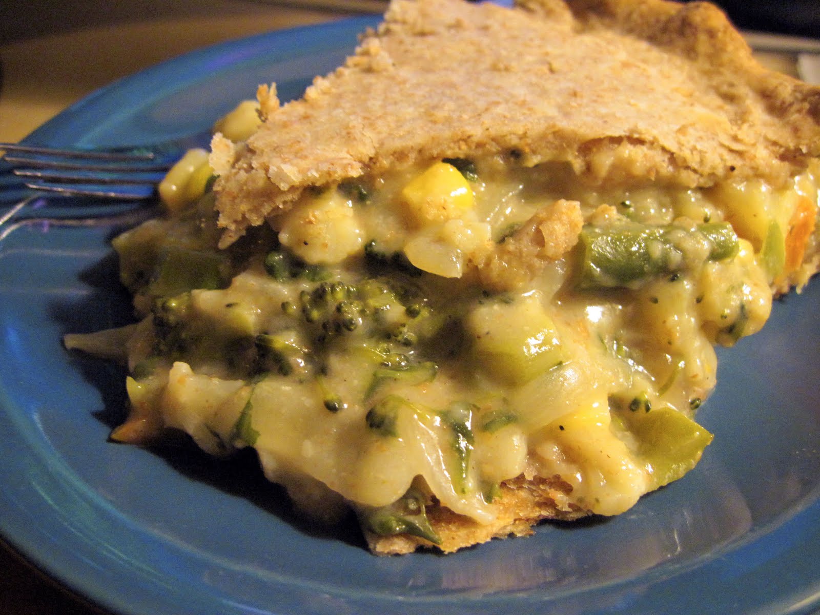 Living Food Junkie Veggie Pot Pie with a Whole Wheat Crust