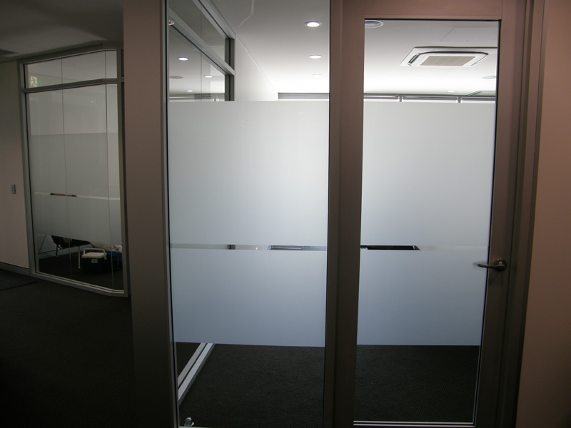 Supply and Install Frosted Film Frosted Tint Frosted film Pattern Decoration Frosted Film