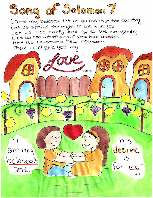 Doodle Through The Bible: Song of Solomon 7