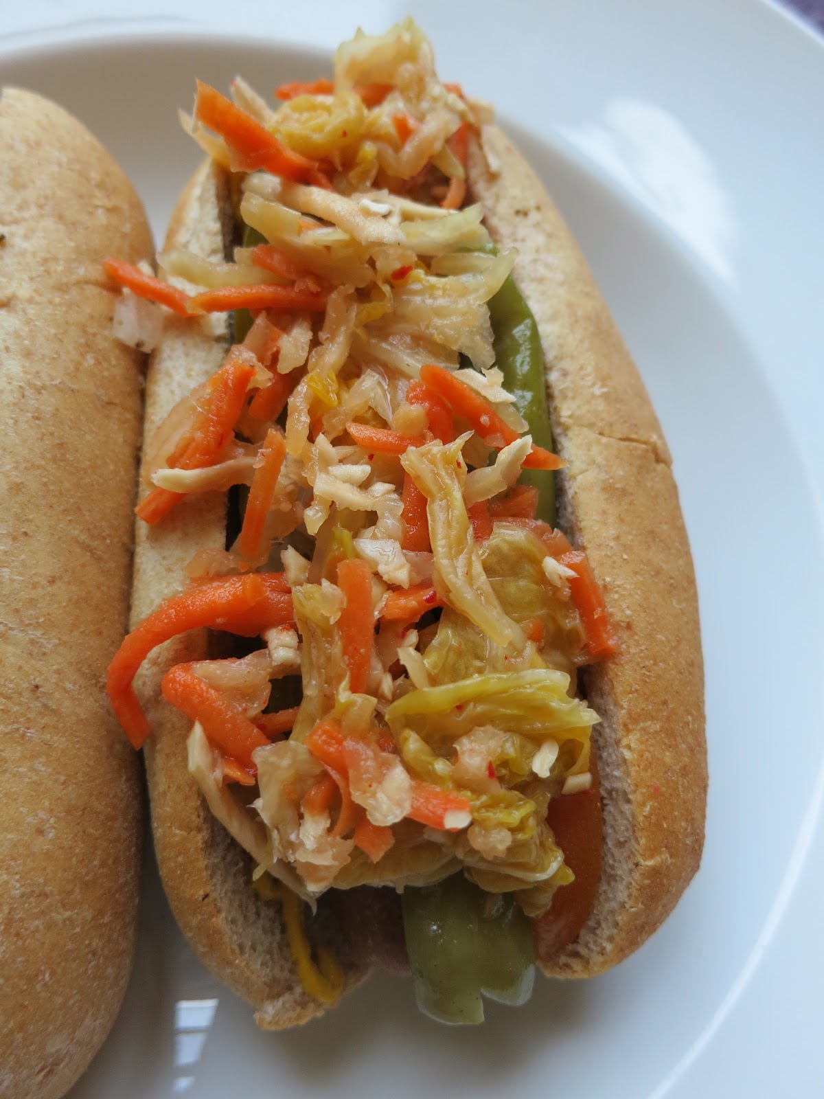 The Veracious Vegan ChicagoStyle Vegan Hot Dogs