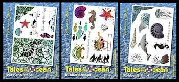 Tales of the Ocean Rubber Stamps