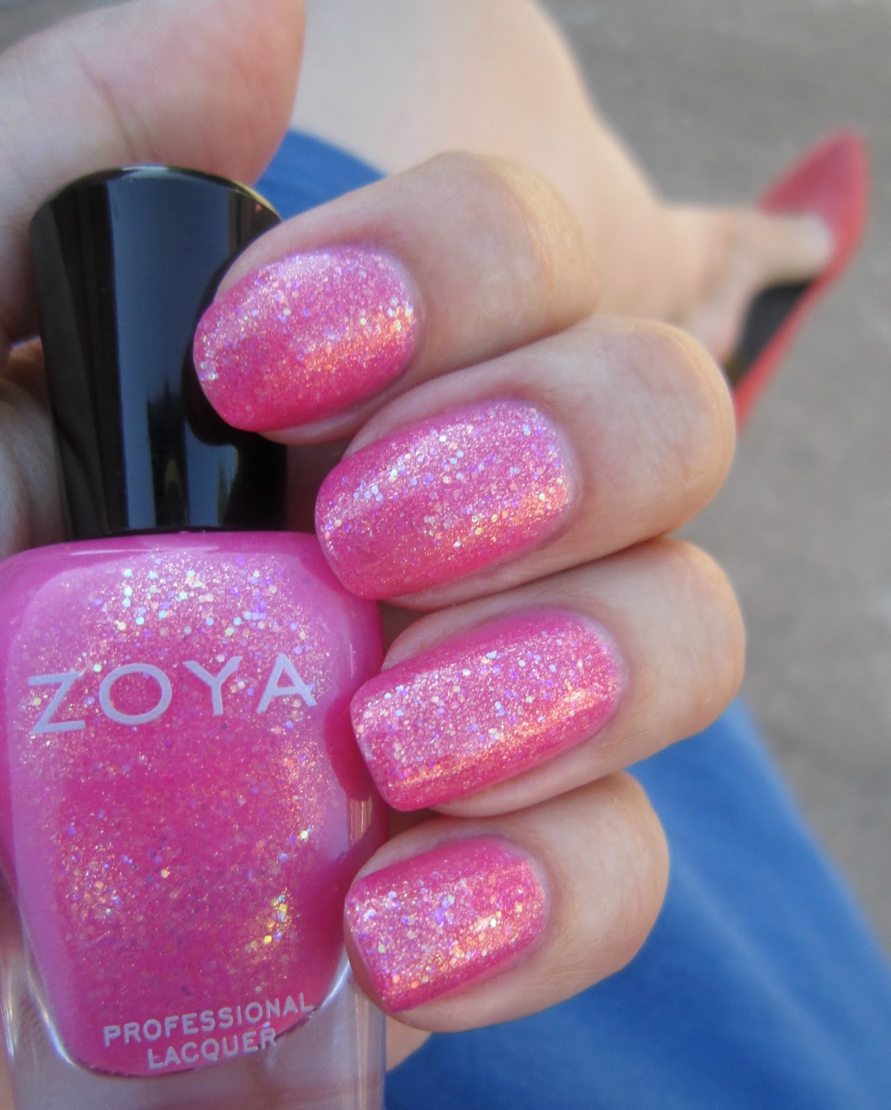 Concrete and Nail Polish Zoya Harper