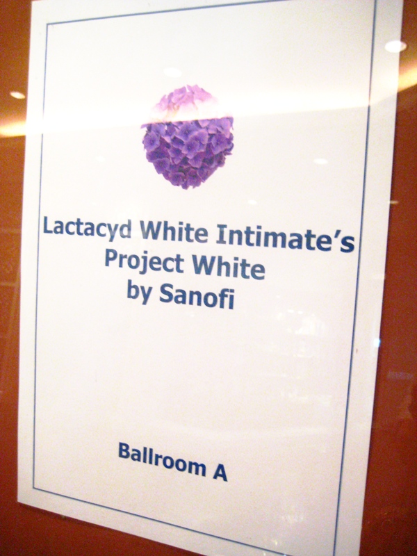 Georgina Wilson For Lactacyd White Intimate
