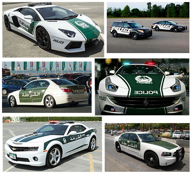 Os belos carros da Polícia de Dubai!!! | AUTO PLANET