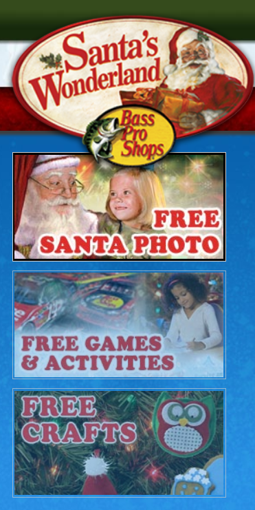 Montebello Mom Free Photo With Santa At Bass Pro Shops