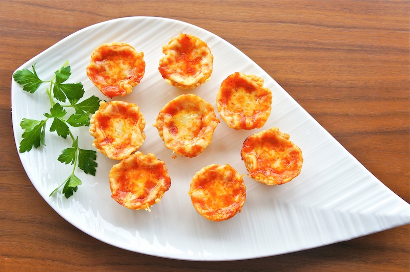 Easy Mini Pizza Cups