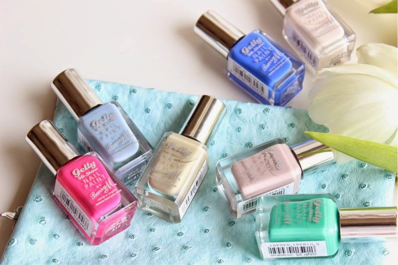 New Barry M Gelly HiShine Nail Paint Shades S/S14 The Sunday Girl
