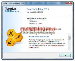 TuneUp Utilities 2013 13.0.2013.195 Full Crack + Register File