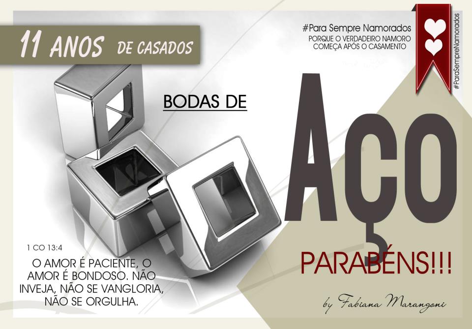 Não há nada tão bom que não possa ser melhorado: Bodas de Casamento