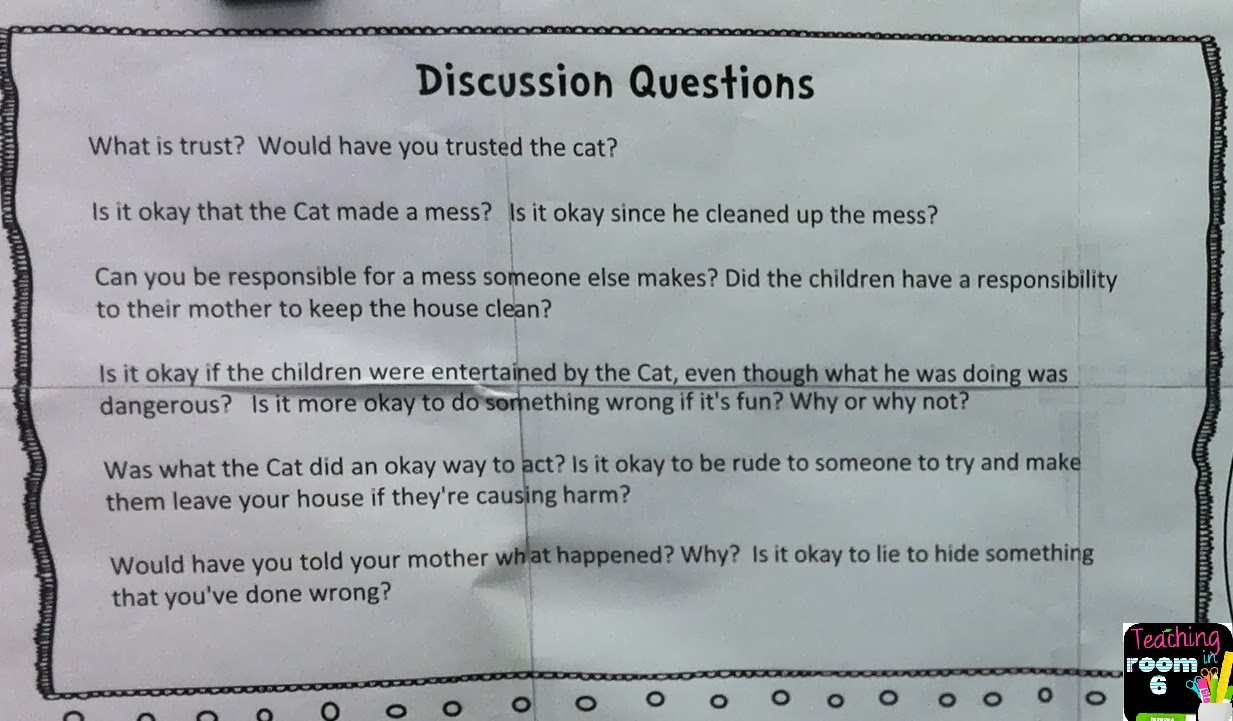 Theme and Inference in Dr. Seuss Teaching in Room 6