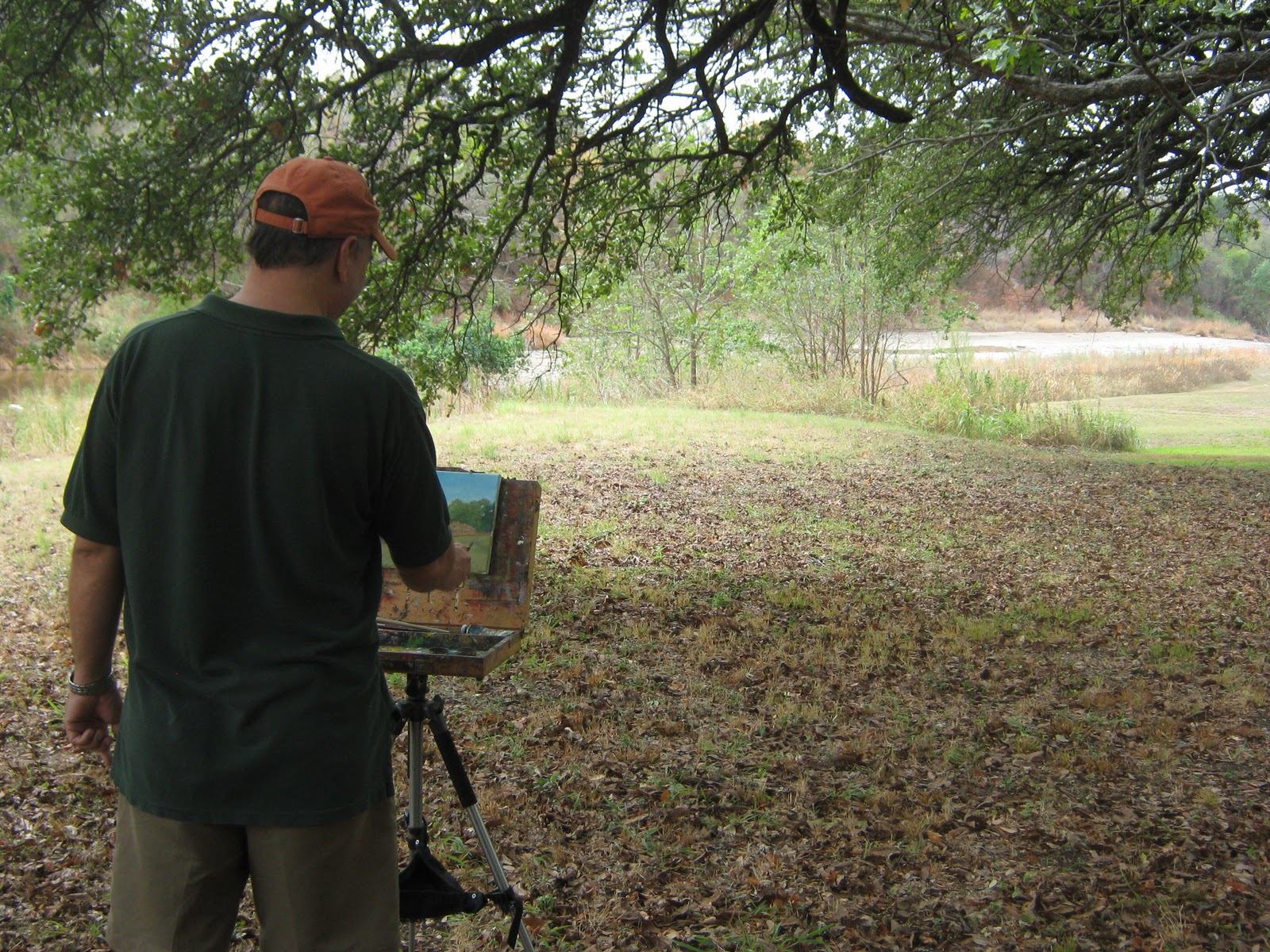 Douglas Clark Texas Art Outdoor Painters Society Paintout In