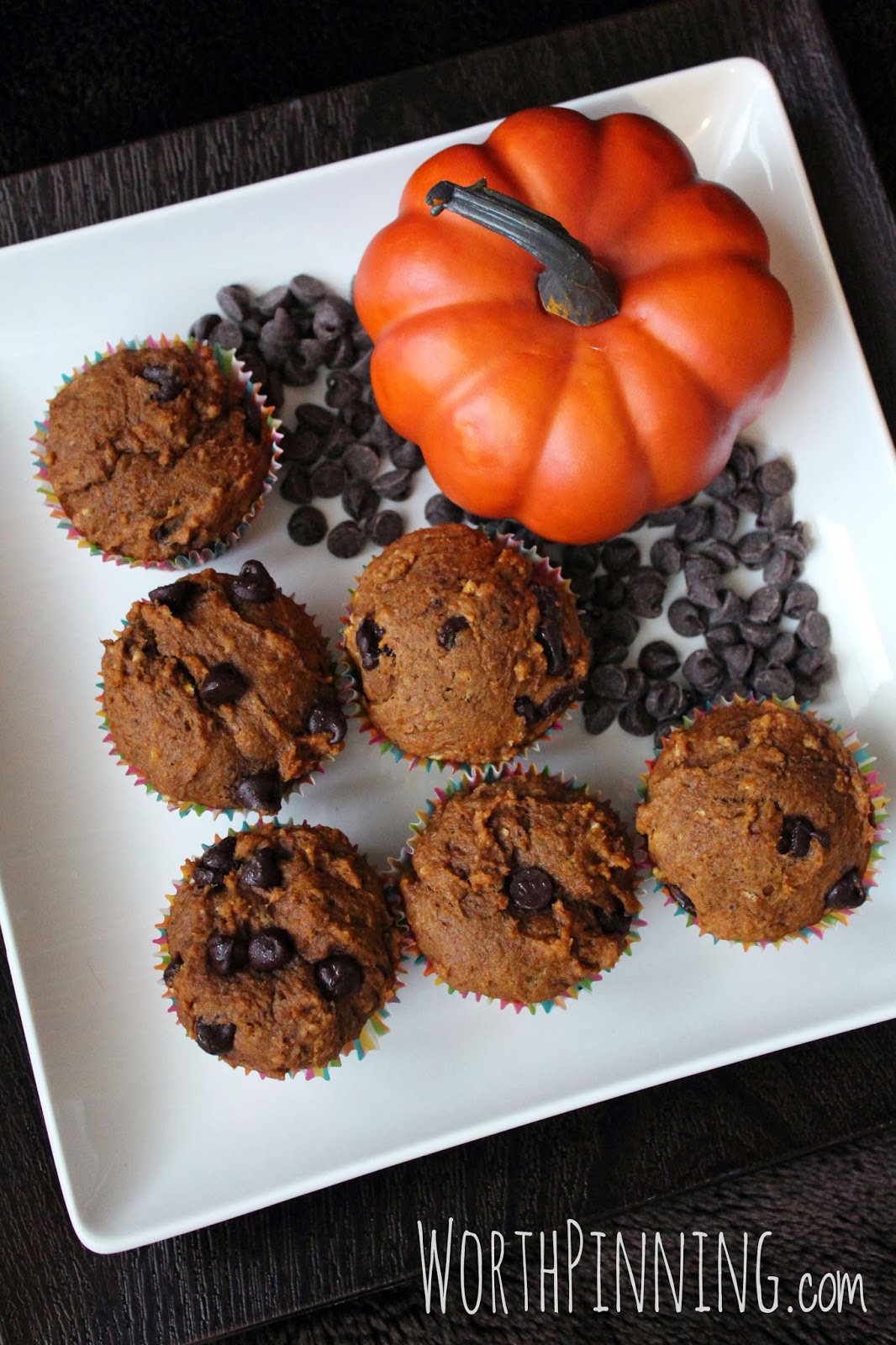Worth Pinning Vegan Pumpkin Chocolate Chip Muffins
