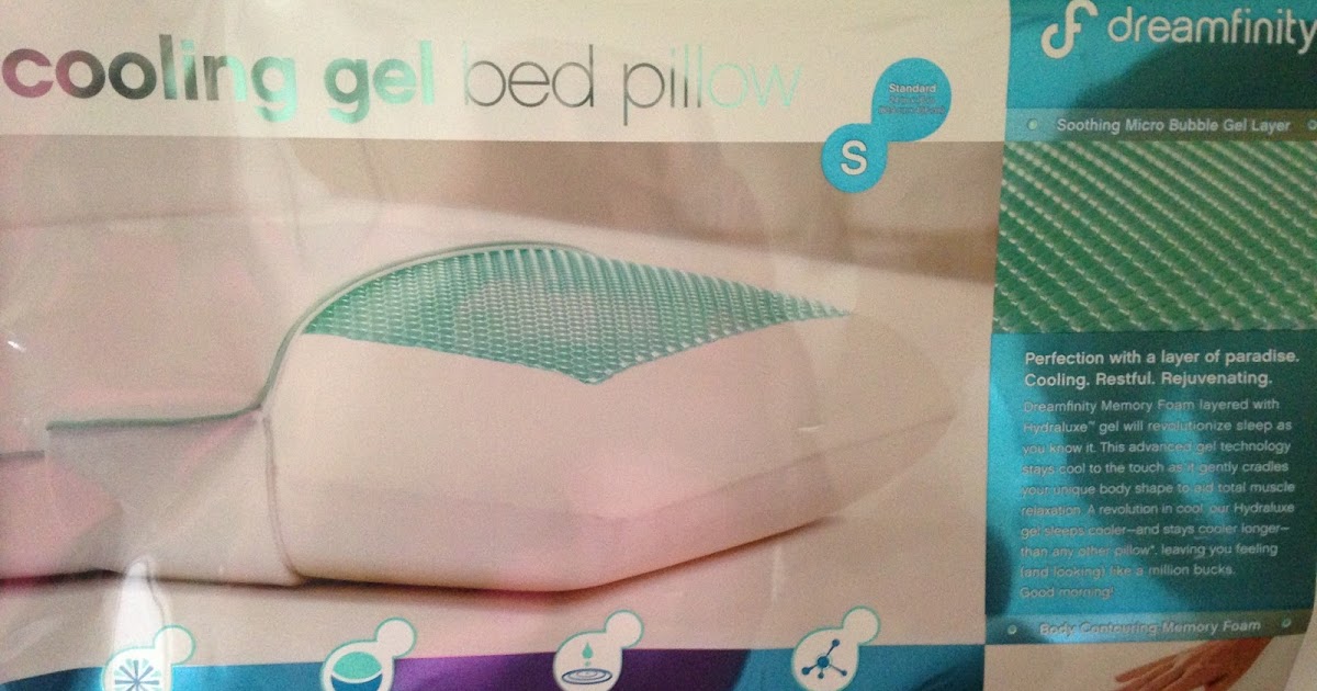 Connie S Tipping Point Dreamfinity Cooling Gel Pillow
