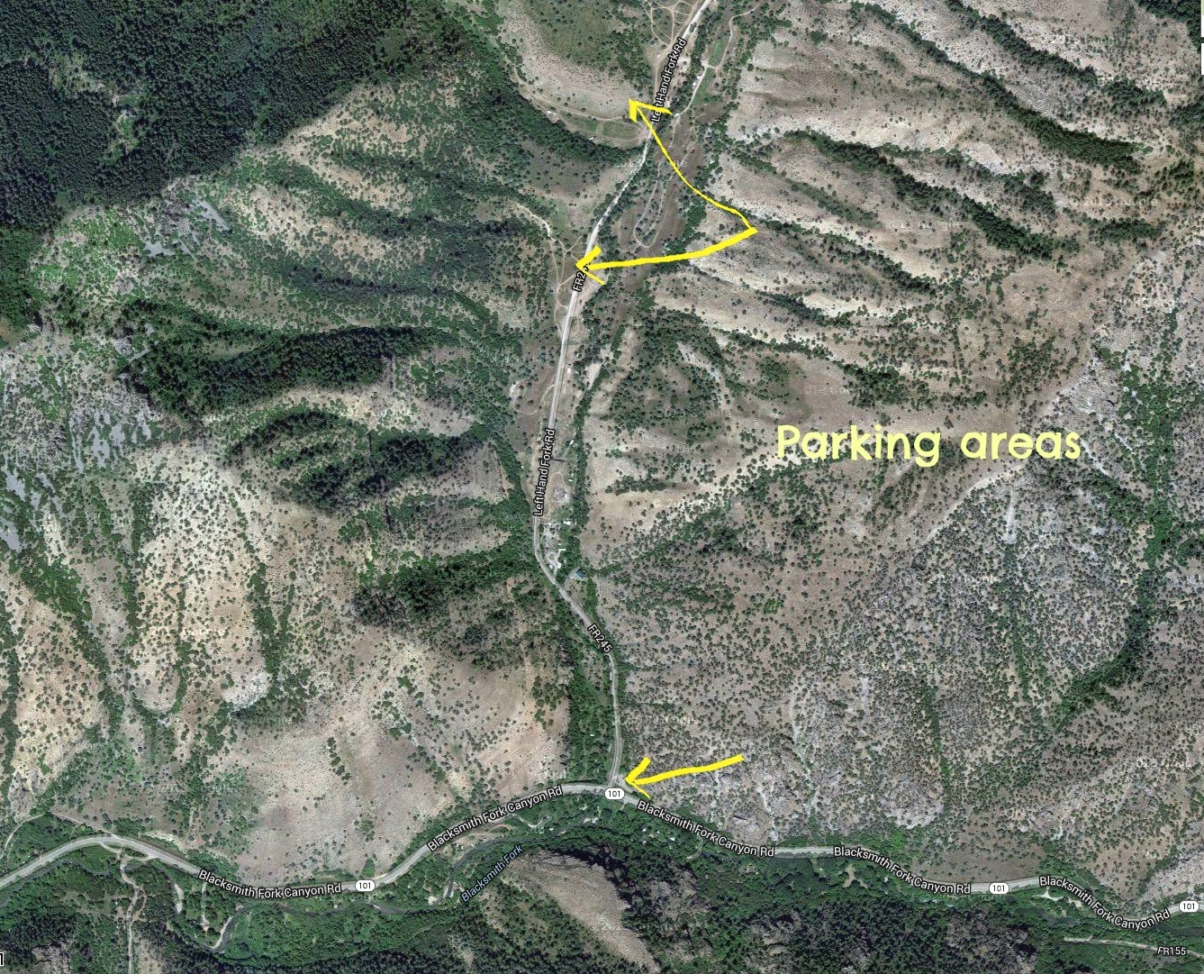 Dream Packer Trail Adventures Blacksmith Fork Canyon, Utah