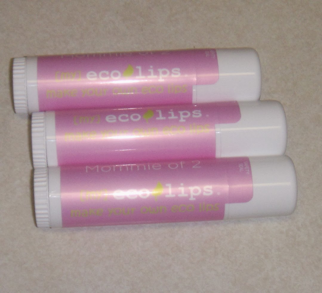 Mommie of 2 My Eco Lips Review and Custom Lip Balm Giveaway 11/15 CLOSED