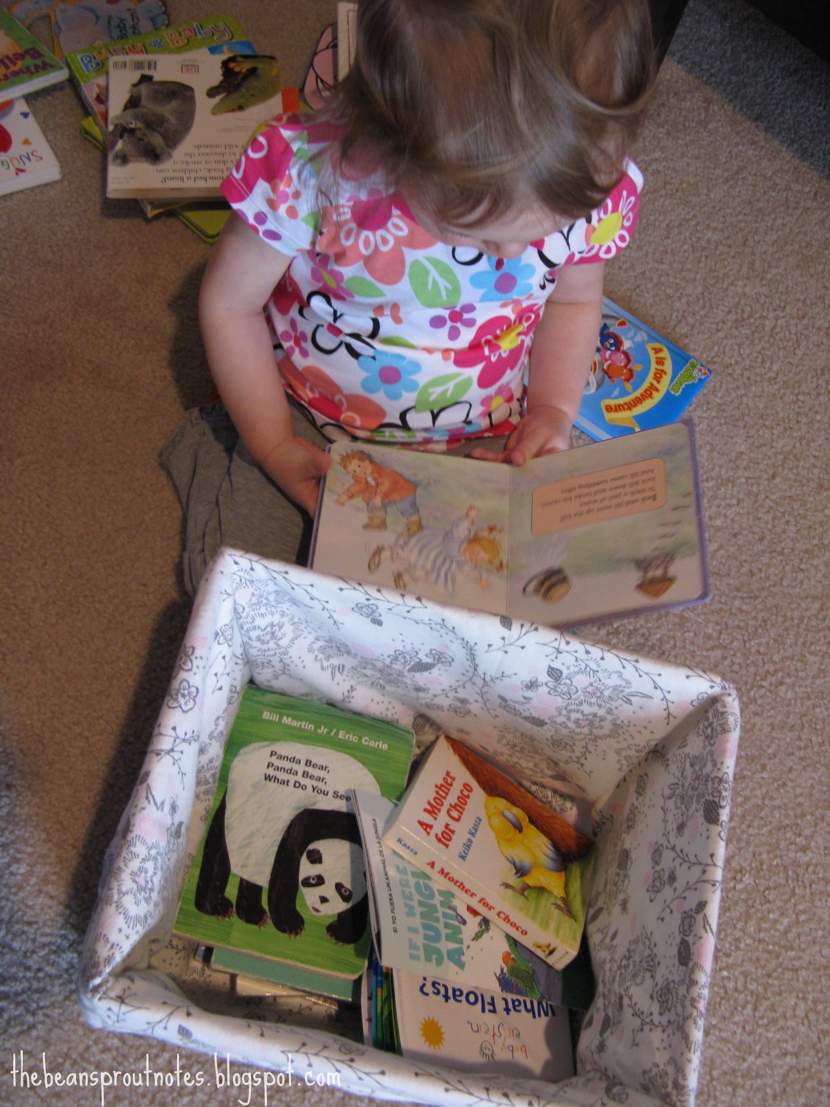 The Bean Sprout Notes Making a Book Box for the Bookshelf