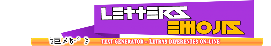 Letters Emojis  ЄⓂ⚽🎷📍⚡ text generator Emoticons
