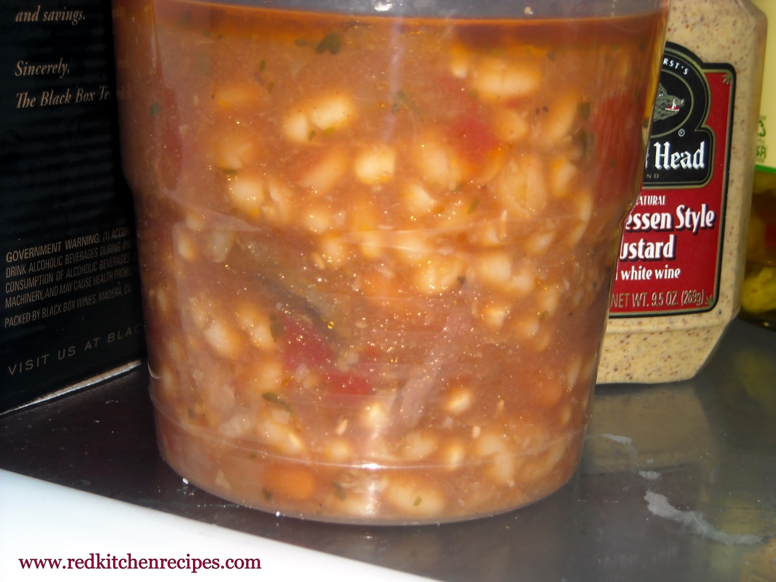 Red Kitchen Recipes Beef & Navy Bean Soup