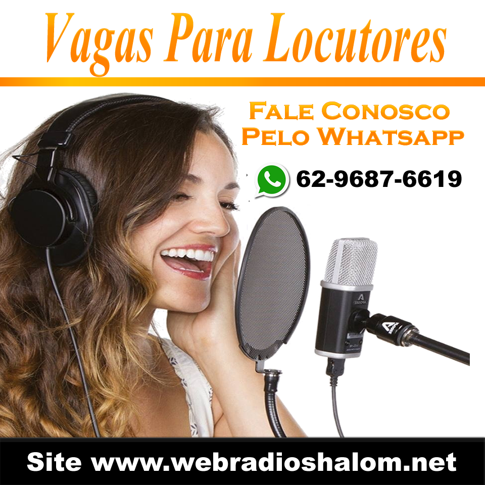 VAGAS PARA LOCUTOR