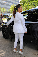 Kim Kardashian ready to roll in her black Rolls Royce
